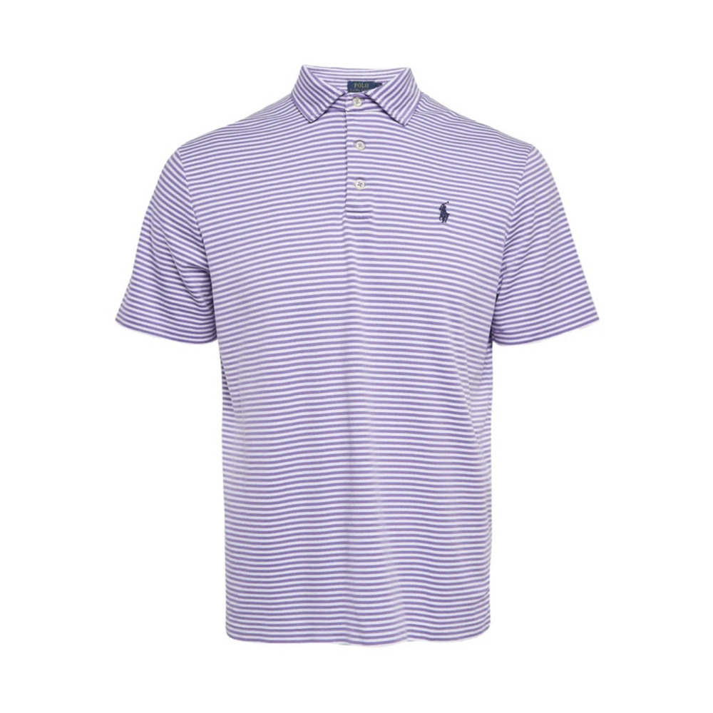 Polo Ralph Lauren Mens Polo Shirt Purple White XL